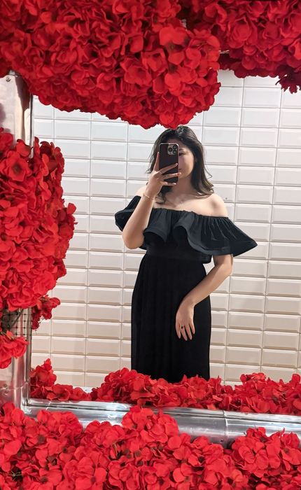 Платье черное размер М