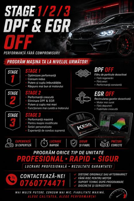 Stage1/2/3 egr dpf off