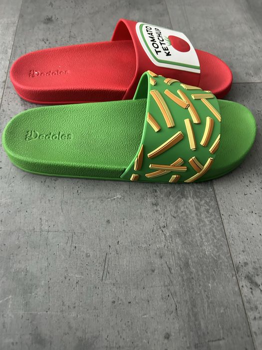 Двуцветни Чехли 43 номер