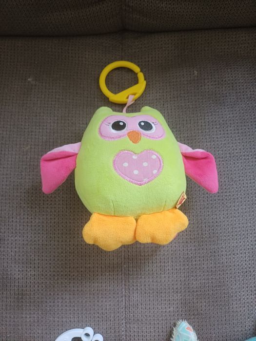 Музикална въртележка за кошара WinFun с лампа-прожектор и др. играчки