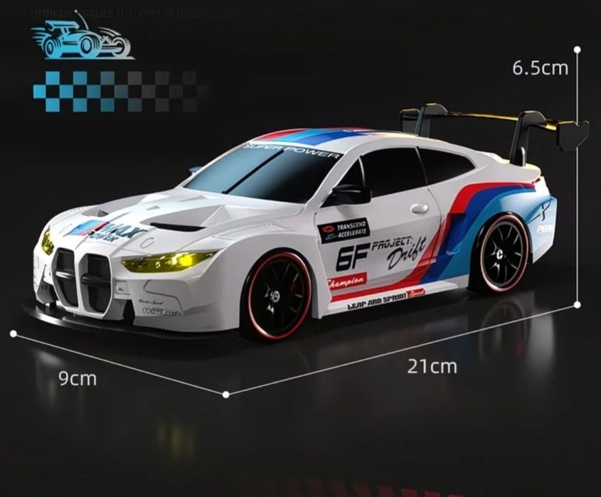 Радиоуправляемая машинка BMW M4, дрифт машинка на пульте управления