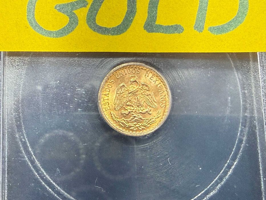 2 Pesos 1945 Mexic gradată