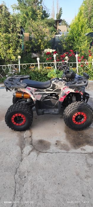 Продам квадроцикл ATV 125кубовый