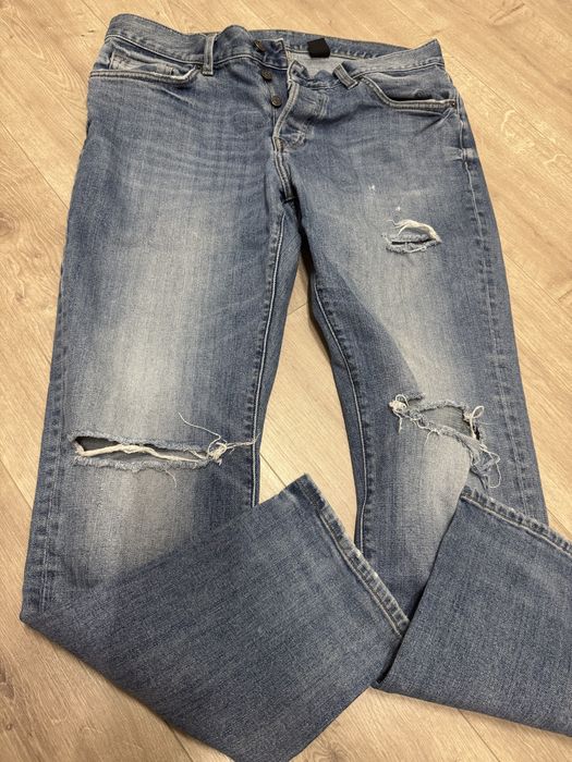 Джинсы муж pull&bear черные L 48