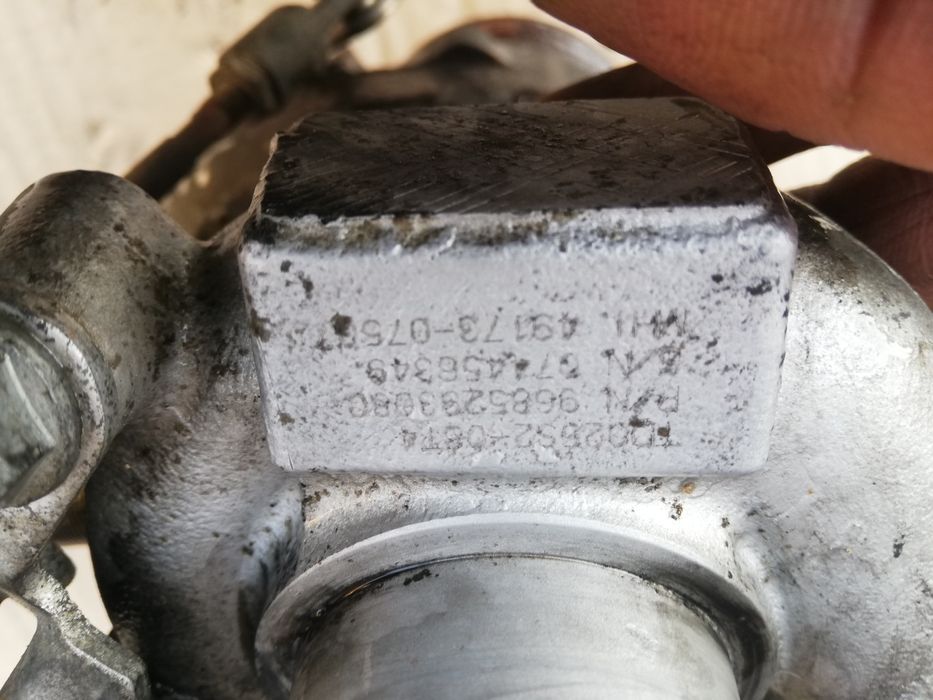 Turbosuflanta peugeot expert citroen jumpy fiat scudo 1.6 hdi jtd 9hu