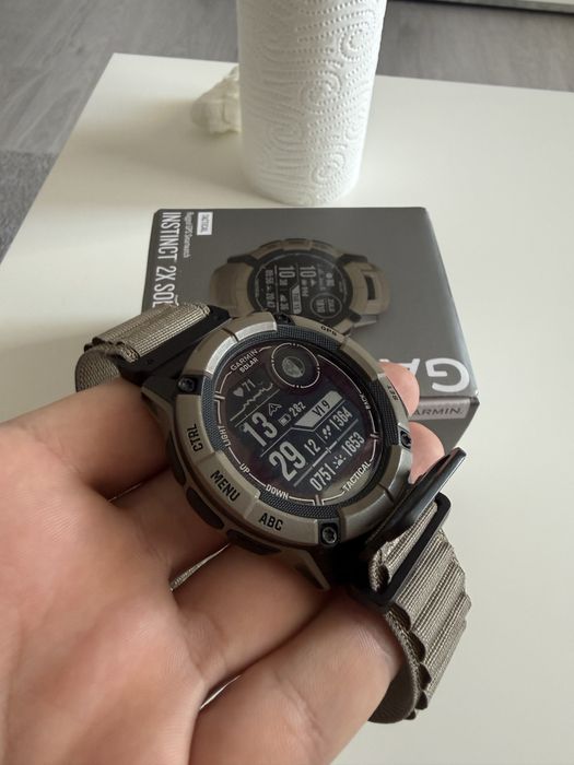 Garmin instinct 2x solar tactical