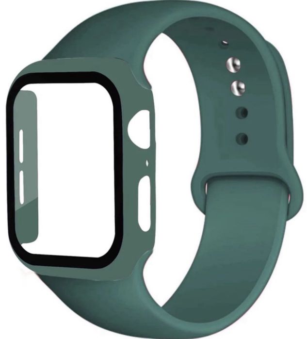 Curea Direct Husa Folie Metalic Magnetica Compatibila Ceas Apple Watch