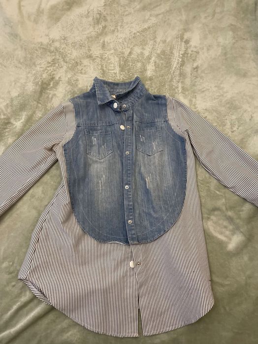 Джинсовая рубашка