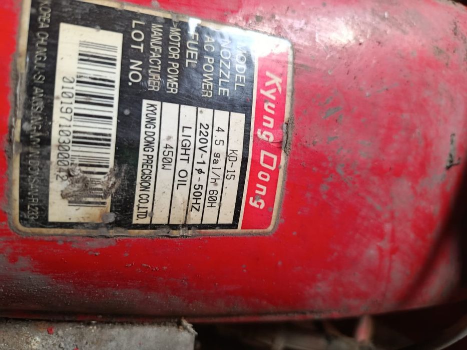 Горелка от корейского котла