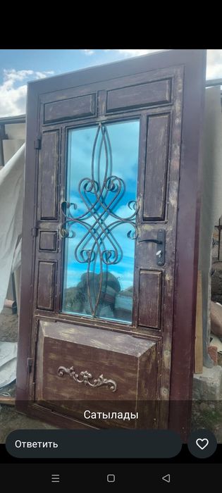 Есік сатылады қолдан жасалған