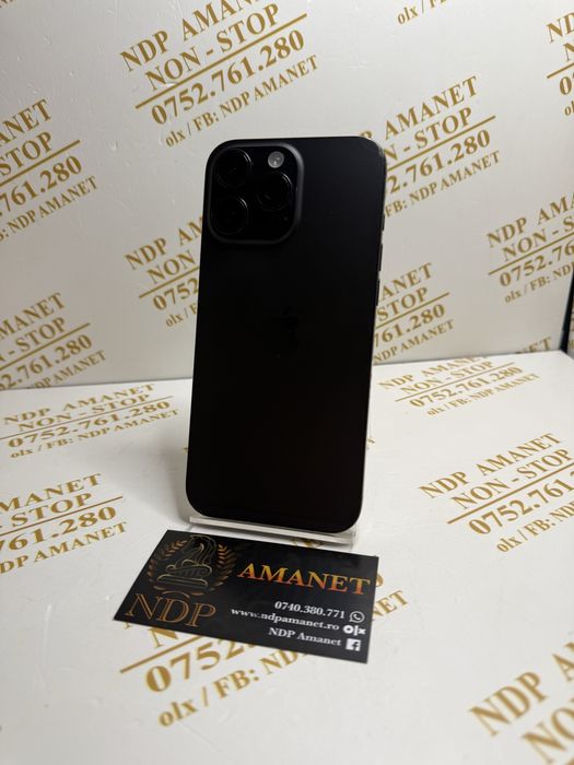 NDP Amanet Braila Iphone 16 Pro Max (53277)