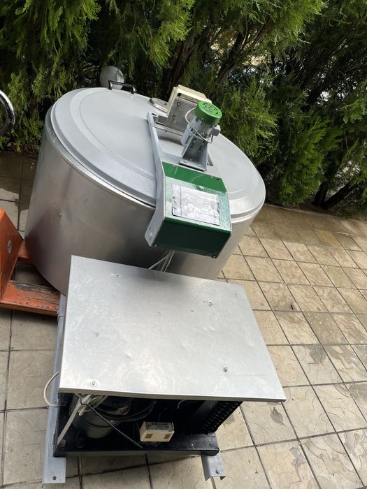 Хладилна вана за мляко