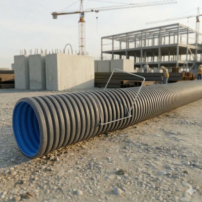 Машина за вкарване на HDPE тръби от ф200 до ф600