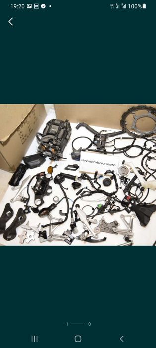 Scarite Honda CB500F 2017 2018 + jug airbox etrieri