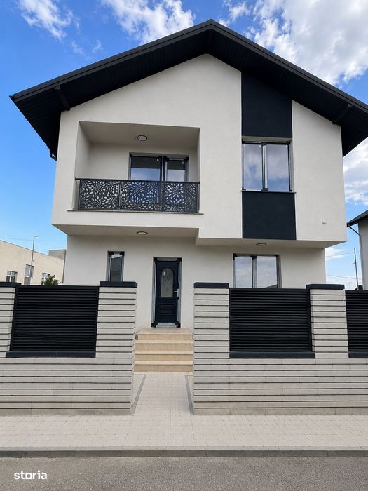 Casa individuala 4 camere, 125 mp utili, teren 300 mp, incalzire in pa