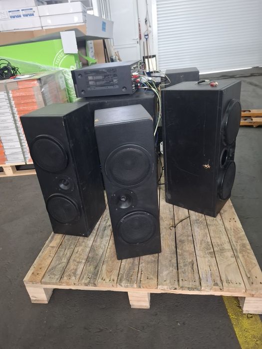 Професионално озвучаване 4+1 – 2x12” активен бас, 2x8”, 2x6.5”