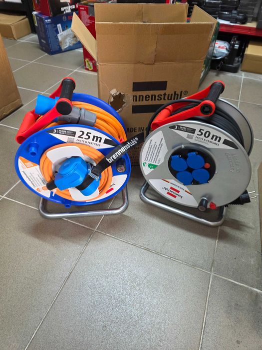 Prelungitor tambur IP44, Brennenstuhl, 25m sau 50m