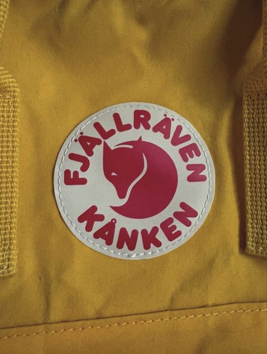 Раница Fjalraven Kånken - жълта