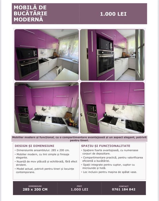 Mobila de bucatarie