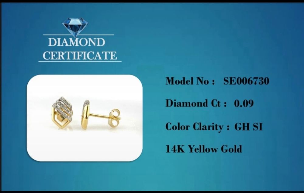 Set divin aur cu diamante naturale