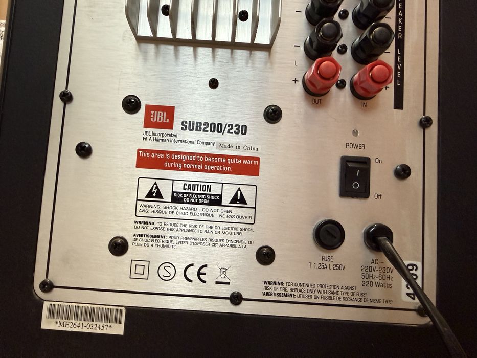 JBL Subwoofer 5 Колонки