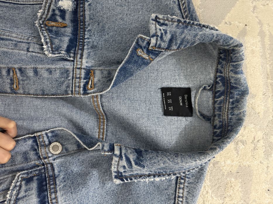Bershka джинсовая куртка