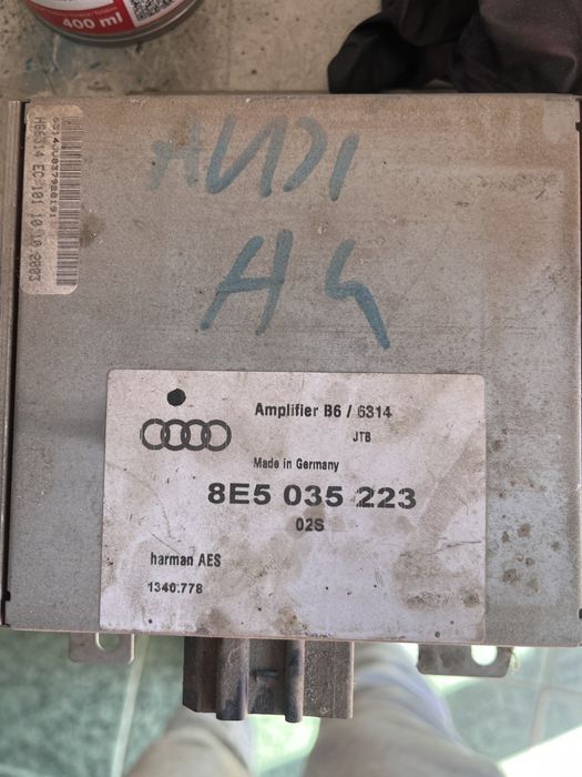 amplificator audio audi a4b7 8e5035223