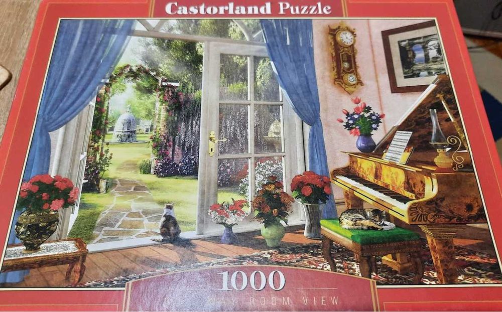 Продавам пъзели 500 и 1000 части