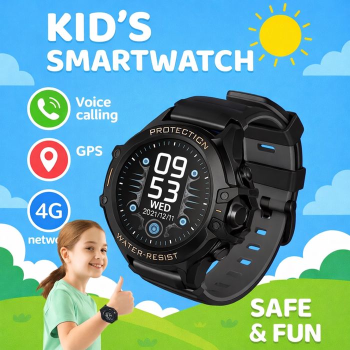 Y107 Smart Baby Watch 4G Звонки, Видеосвязь. Есть доставка