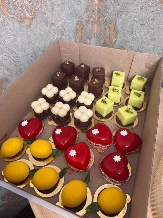 тарталетка/муссовый пироженый/торт/ковурдок