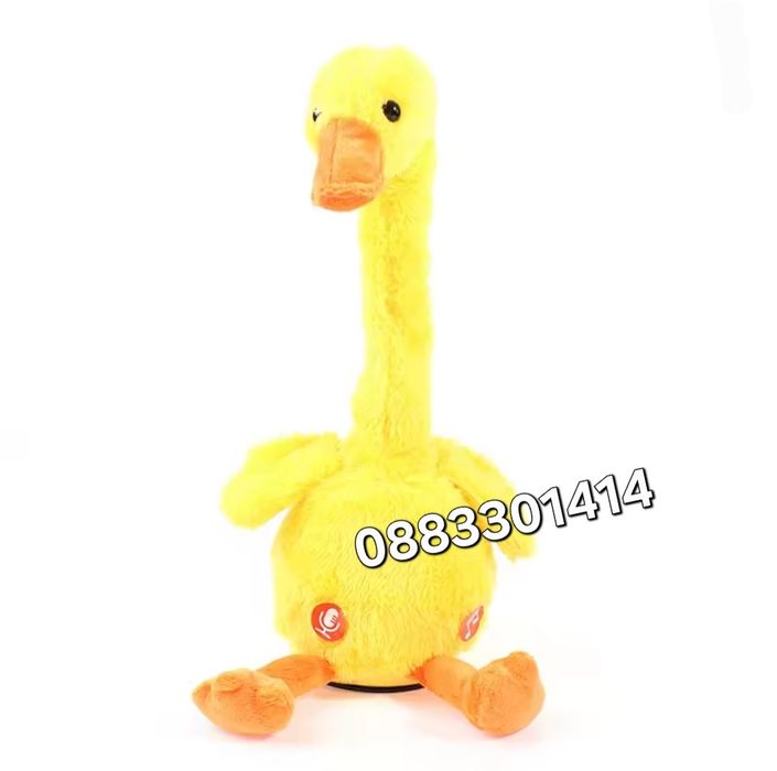 Танцуващо Пате, Пее, Повтаря думи, 30см