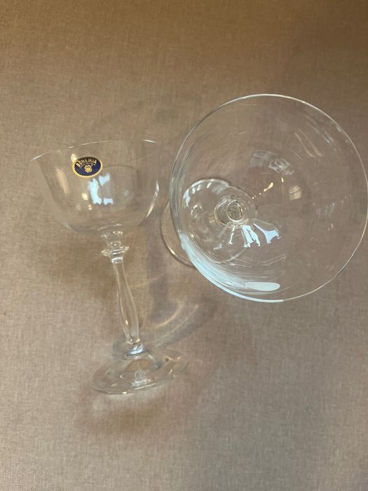 4 запазени чаши Бохемия