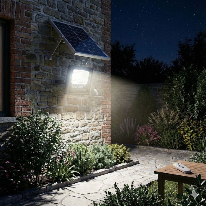 Lampa Solara Jortan 500W cu Panou solar si Telecomanda !!!