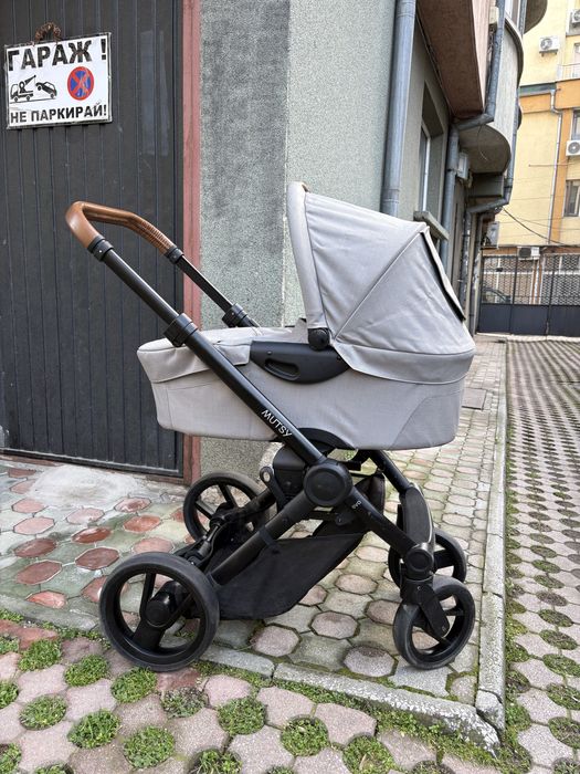 Mutsy Evo 2в1 + всички аксесоари – отлична, запазена