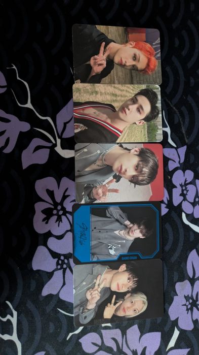 Photocarduri BangChan din StrayKids