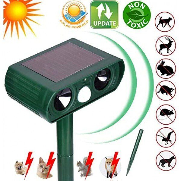 Соларен уред против къртици, гризачи и сляпо куче