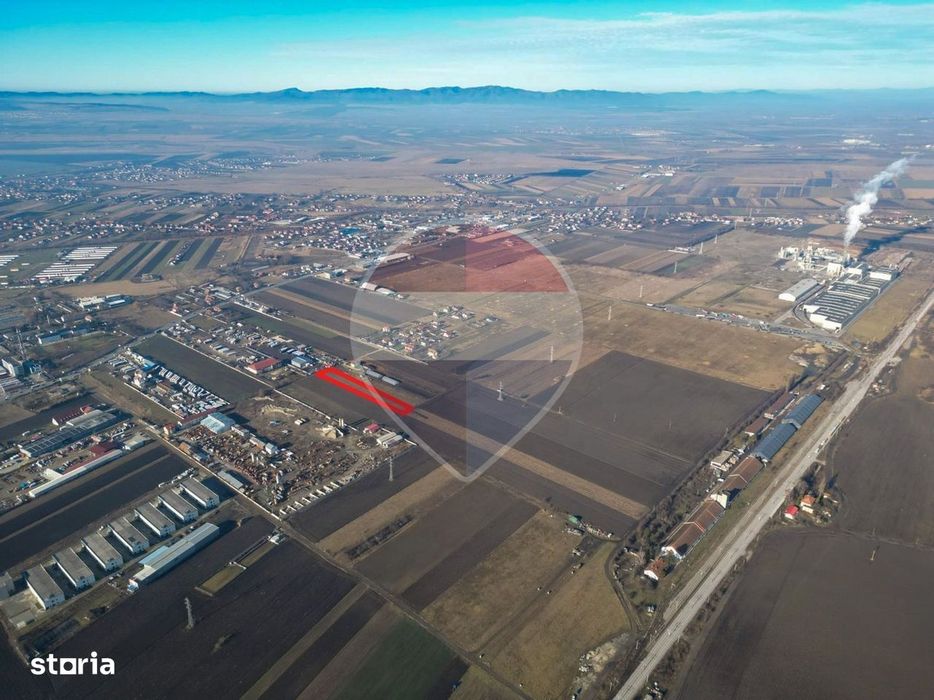 Teren Brasov - destinație industrială PUZ hala service auto