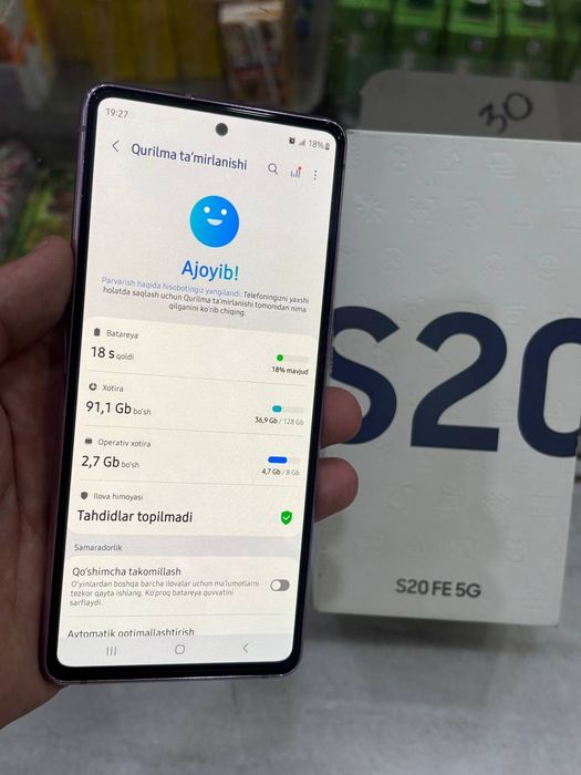 Samsung galaxy S20 FE 8/128 GB ideal srochna sotladi