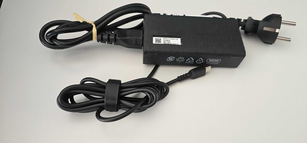 Incarcator+cablu alimentare Laptop USB C Lenovo 100W NOU