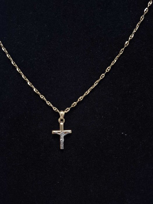 (Ag33)Colier Aur 14K/Garantie 2 ani