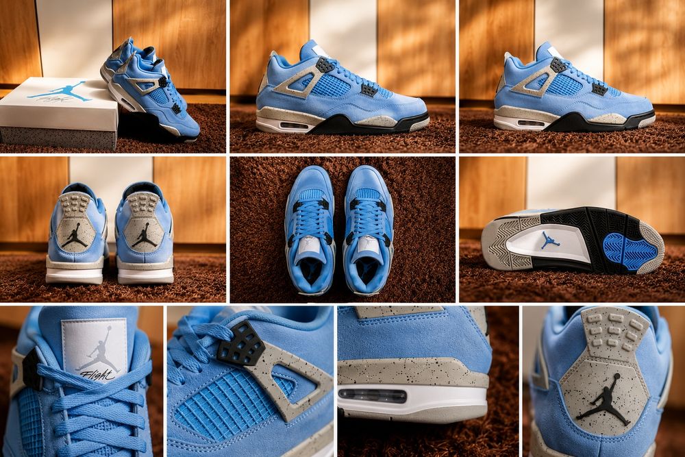 Air Jordan 4 University Blue 44.5