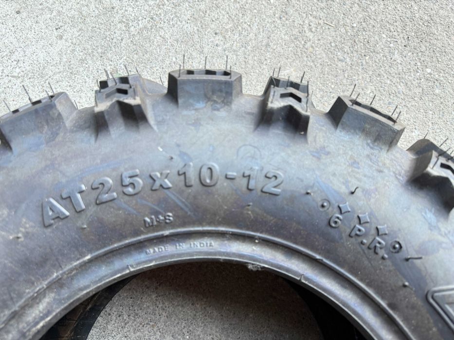 25x10-12 marca BKT de atv cauciucuri noi cu livrare rapida