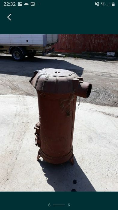 Godin pe lemne original șamotat din fabrică preț.1100 lei