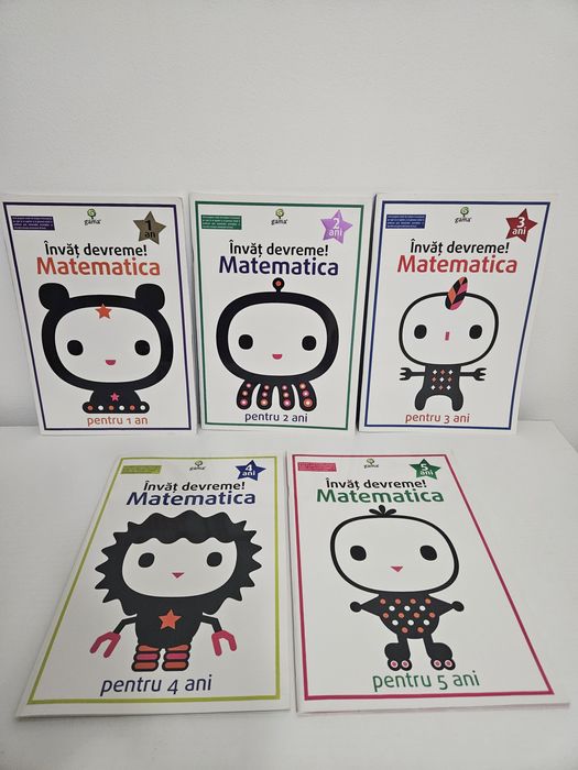 Set „Învăț devreme! Matematică” – 1-5 ani