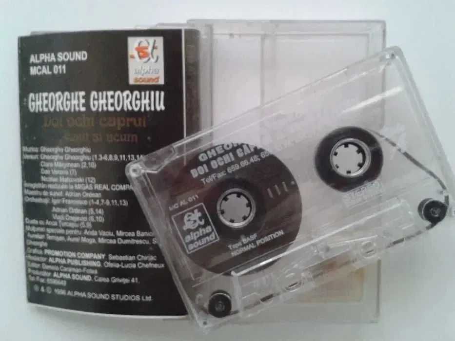 Caseta audio originala de colectie Gheorghe Gheorghiu