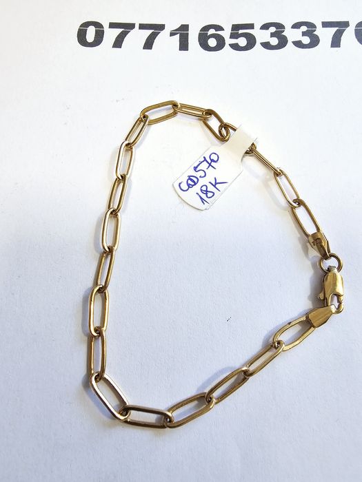 Vand bratara din aur 18 k 4.05 g cod 570