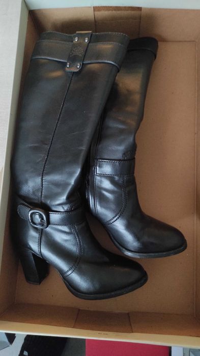 Дамски ботуши GEOX, естествена кожа, номер 38