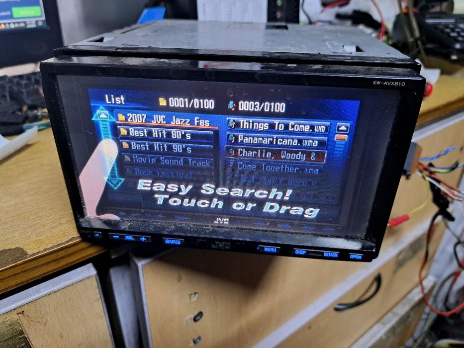 Мултимедия JVC kw AVX 810  SD card. USB  .Bluetooth. navigation