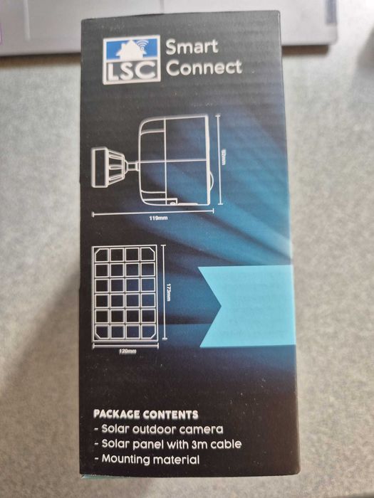 Camera supraveghere solara LSC, wifi, IP65, complet autonoma