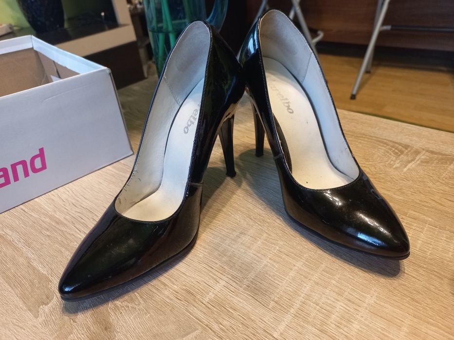 Stiletto Marelbo, mar.37, piele naturala